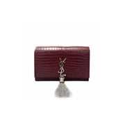 YSL Small Red Kate Tassel Chain Bag - Jiaxyk